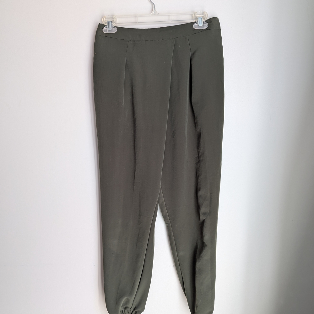 Womens Olive Green Pants